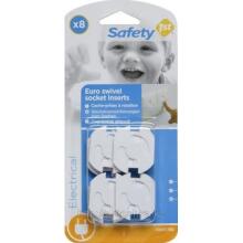 Safety First- Заглушки для розеток на липучке 8 шт