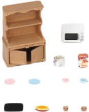 Sylvanian Families Art.5023 Kitchen Cabinet With Microwave