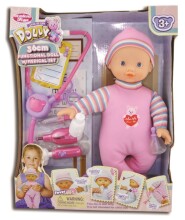 CHS Dolly 8602 Интерактивная кукла с медицинским комплектом 36 см