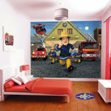 Walltastic Fireman Sam Licensed  Детские фотообои