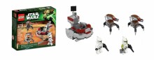 „Lego“ „Žvaigždžių karų“ Respublikos kariai prieš Sith Warrior 75001