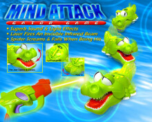 Silverlit Art. 86691 Mind Attack - Gator Game Интерактивная игрушка Крокодил со световым пистолетом