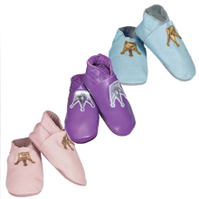 Pippi 2478 Leather slippers gym shoes for kids