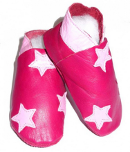 Pippi Leather slippers dejošanas čībiņas bērniem no dabīgas ādas