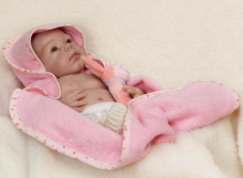 Baby Hooded Towel 76х76 Lorita 1086