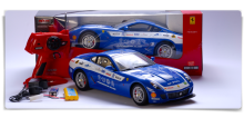 „MJX R / C Technic Radio“ valdomas automobilis „Ferrari 599 GTB Fiorano BRASIL“ skalė 1:10