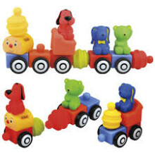 K's Kids Popbo™ Train Set Art.KA10654 Построим веселый поезд-Патрик и друзья