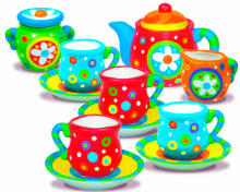 4M Mini Tea Set Painting Kit 00-04541