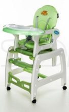 Baby Maxi 1262 Green Стульчик-трансформер для кормления+качалка