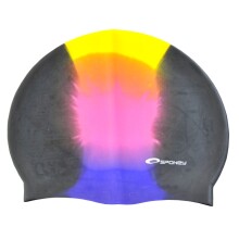 Spokey Abstract Art. 85366 Augstas kvalitātes silikona baseina (peldēšanas, peldcepure) cepure