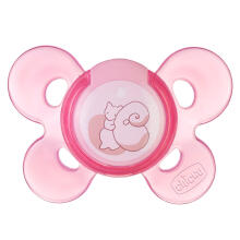 Chicco Comfort Art.74911.11 silikona  māneklītis 0M+ rozā
