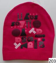 LENNE'14 - Say 14284-203 [52-56cm] Knitted cap Mazuļu adīta kovilnas cepure sasienamā