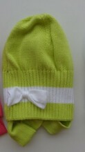 LENNE '14 - Rosie art.14274 (48-54 cm) Knitted cap Вязанная детская хлопковая шапка , цвет 104
