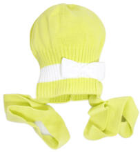 LENNE '14 - Rosie art.14274 (48-54 cm) Knitted cap Вязанная детская хлопковая шапка , цвет 001