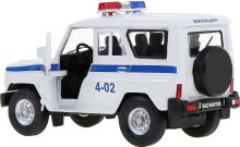 Autotime collection 11453W Bērnu mašina, UAZ HUNTER 1:34,policija