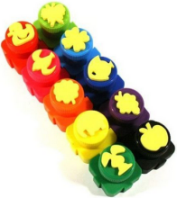 Colorino Kids Art.18395  10 gb. Pirkstu krāsu komplekts