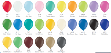 Belbal High Quality Latex Art.62716 Red Balloons baloni 1 gb.(diametrs 30cm)