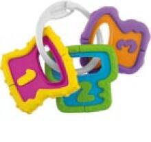 Chicco Art.05953.00 Zobu rinķis -atslēgas 3m+