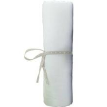 BabyCalin BBC414401 Blanc Kokvilnas palags ar gumiju 70x140cm