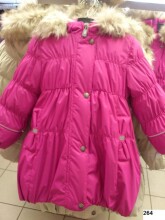 LENNE '14 - mergaičių žieminis terminis paltas IRIS 133333 (92 cm), spalva 264