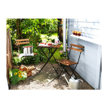 Pagaminta Švedijoje „Tarno Art.698.984.15“ sulankstomas sodo stalas su 2 kėdėmis