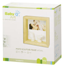 Baby Art Kit Deluxe Frame Art.3601096300   komplekts mazuļa pēdiņu/rociņu nospieduma izveidošanai