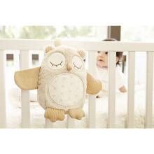 Cloud B Art. 8524-OW Nighty Night Owl - Smart Sensor™ Mīksta mūzikāla rotaļlieta miedziņam