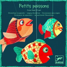 Djeco DD04955 Fish Pakaramas 3D interjera zivtiņas 3gb