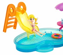 Polly Pocket BCY62 Pool Party Playset  Игровой набор кукол  У бассейна