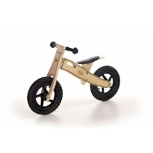 Vaikiškas motoroleris „Baby Maxi 1267“ su mediniu rėmu