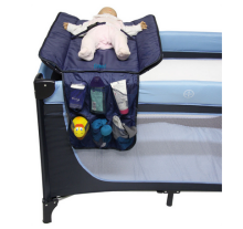 Fillikid Travel changing mat 4010-07 Black Мобильный пеленальный столик для путешествий