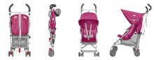 Maclaren '16 Volo pulk. Sidabras / Marmeladas Aukštos kokybės vaikiški skėčio tipo sportiniai vežimėliai