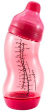 Difrax 707 S- formas pudelīte 310ml red