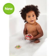 Munchkino menas. 011584 „Float & Play Bubbles“ vonios žaislas (2 vnt.)