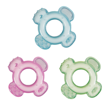 Munchkin 11480 Midlle Teeth Teether Stage 2 - kožamā rotaļlieta vidējiem zobiem green