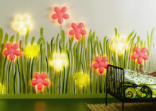 Made in Sweden Smila Blomma Art. 000.970.97 Настенная Лампа для детской комнаты
