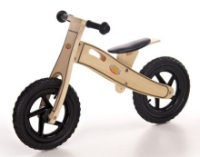 Baby Maxi 1267 Детский велосипед/бегунок с деревянной рамой