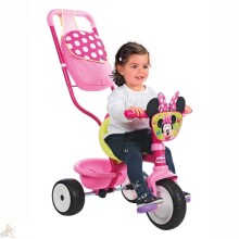 SMOBY - Smoby Baby Be Move Comfort Minnie 444202 Pink Трехколесный велосипед Smoby с сумкой