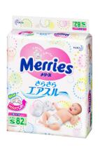 Merries S  Art.21869 Ekoloģiskas autiņbiksītes 4- 8 kg 82gb.