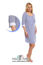 Italian fashion Giulia Ночная рубашка для беременных/кормящих размер рукав 3/4