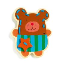 Djeco Art.DJ01680 Аttīstoša rotaļlieta bērniem Corda DouDou