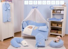 Baby Matex Niki Bears Blue конвертик - спальный мешок многофункциональный 90x90