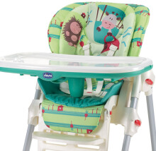 Chicco Polly 2 Start Jungle Art.79205.43  Детский стульчик для кормления