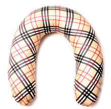 La Bebe™ Rich Maternity Pillow Art.67035 Burberry Подкова для сна, кормления малыша 30x104 cm