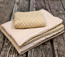 La bebe™ 8 Set Art.67247 Dots Gultas veļas komplekts no 8 daļām