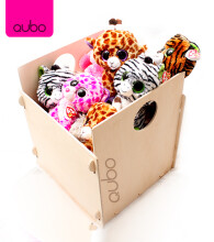 „QUBO Eco Toy Box“ Moderni vaikų žaislų dėžutė