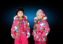 Huppa'15 Kitty Hello Kitty 1715BH14 Утепленная термо курточка для девочек, цвет 463 (размер 92-122)