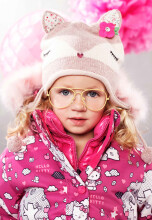 Huppa'15 Kitty Hello Kitty 1715BH14 Bērnu siltā ziemas termo jaciņa [jaka] (92-122cm) krāsa:463