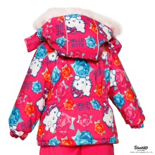 Huppa'15 Kitty Hello Kitty 1714BH14 Утепленная термо курточка для девочек, цвет 963 (размер 92-122)