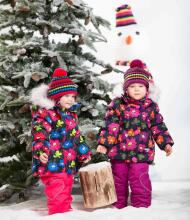 LENNE'15 Paula 14384-127 Knitted cap Вязанная полушерстяная шапка для младенцев на завязочках
